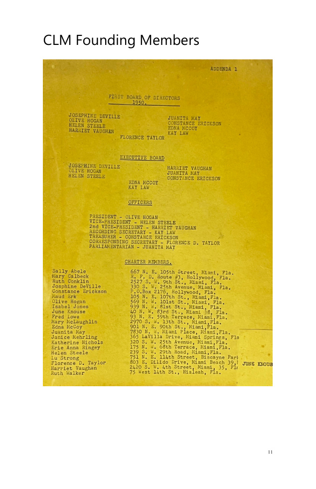 Early Beginnings page 11